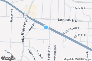 Map image of the property - 9317 Huhn Blvd