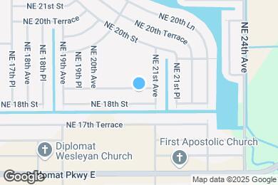 Map image of the property - 2044 NE 18th Terrace