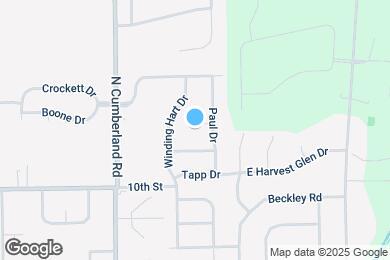 Map image of the property - 11905 Breta Ct