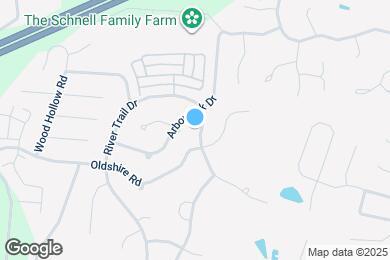 Map image of the property - 9505 River Trail Dr