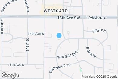 Map image of the property - Prairie One Apartments