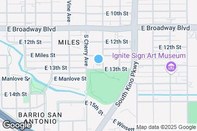 Map image of the property - 1649 E 13th St