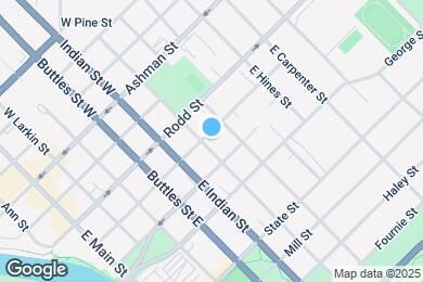 Map image of the property - 602 Townsend St