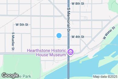 Map image of the property - 733 W 4th St