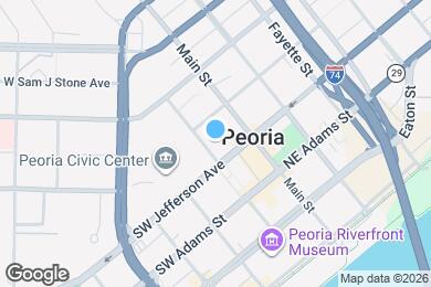 Map image of the property - 125 SW Jefferson Ave