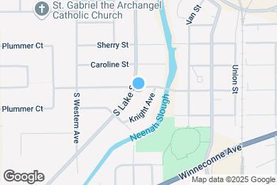 Map image of the property - 500 S Lake St