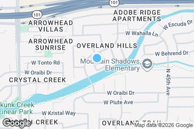 Map image of the property - 19809 N 47th Ln