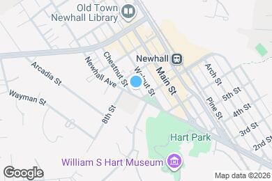 Map image of the property - 24314 Newhall Ave