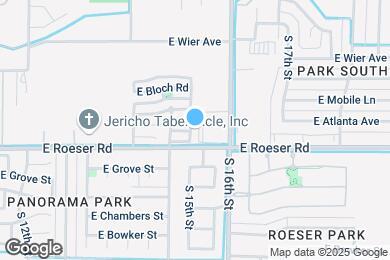 Map image of the property - 5117 S 15th Pl