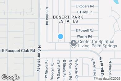 Map image of the property - 2600 N Chuperosa Rd