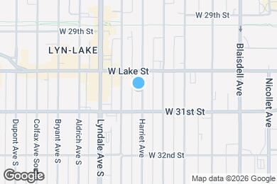 Map image of the property - 3024 Harriet Ave