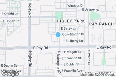 Map image of the property - 3394 E Liberty Ln