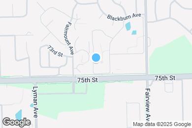 Map image of the property - 7461 Blackburn Ave