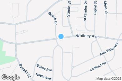 Map image of the property - 1423 Whitney Ave