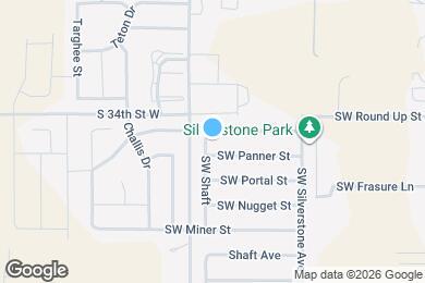 Map image of the property - 765 SW Alpha St