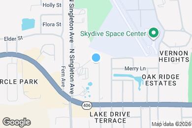 Map image of the property - 320 N Hilltop Dr