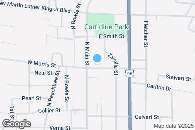 Map image of the property - 112 E Morris St