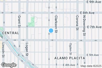 Map image of the property - 636 N Washington St