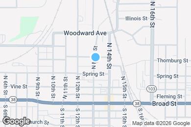 Map image of the property - 328 n main st