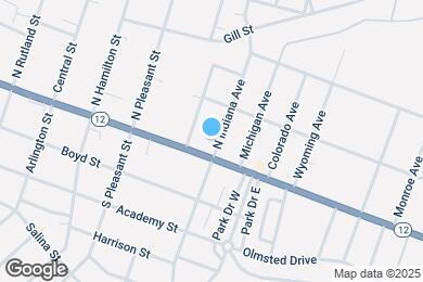 Map image of the property - 111 N Indiana Ave