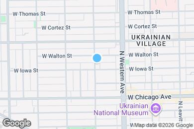 Map image of the property - 909 N Campbell Ave