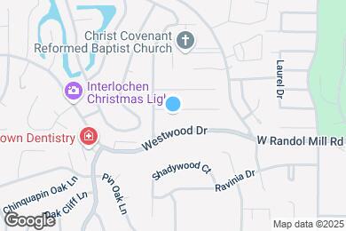 Map image of the property - 2304 Wood Cliff Ct