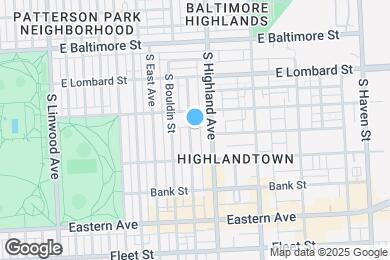 Map image of the property - 217 S Clinton St