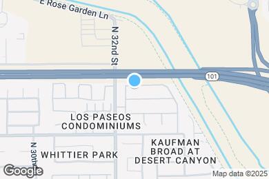 Map image of the property - 3233 E Tonopah Dr