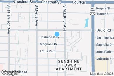 Map image of the property - 1009 Jasmine Way