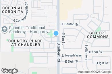 Map image of the property - 16043 S Spartan St