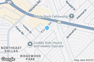 Map image of the property - 6646 E Lovers Ln