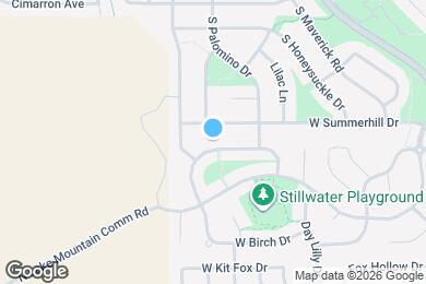 Map image of the property - 334 W Shadow Ridge Dr