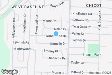 Map image of the property - 7711 Woodhaven Dr