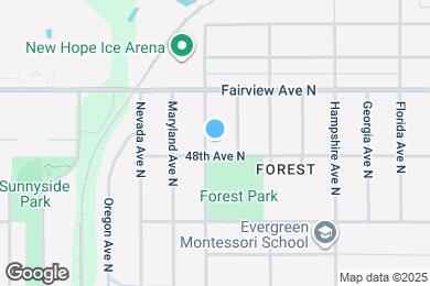 Map image of the property - 4806 Louisiana Ave N
