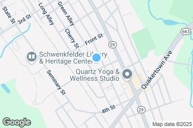 Map image of the property - 101 W 2nd St