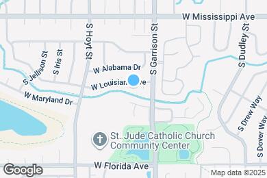 Map image of the property - 9302 W Louisiana Ave