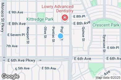 Map image of the property - Classic brick Montclair home with covered ...