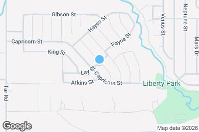 Map image of the property - 1301 Burleson St