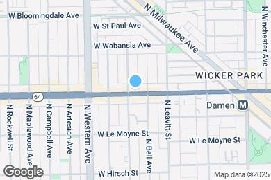 Map image of the property - 2250 W North Ave
