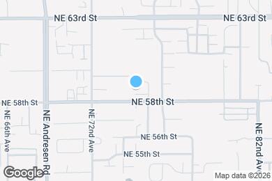 Map image of the property - 7412 NE 58th Way
