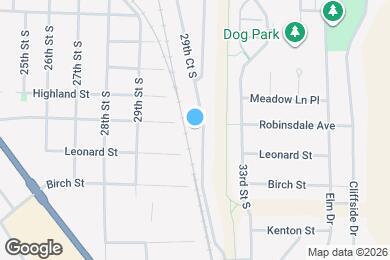 Map image of the property - 3302 29th Ct S