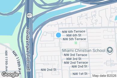 Map image of the property - 590 NW 114th Ave