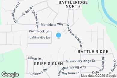 Map image of the property - 3558 Aldie Ct