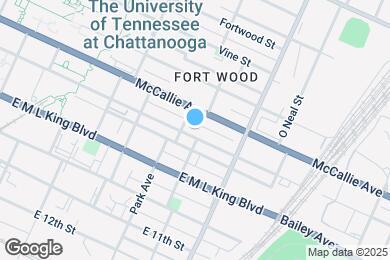 Map image of the property - 1109 E 8th St