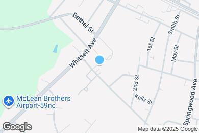 Map image of the property - 320 W Steele St