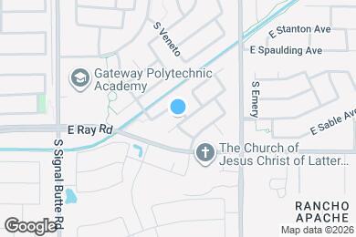 Map image of the property - 11028 E Silver Springs Ave