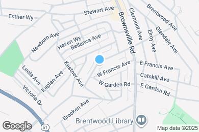 Map image of the property - 65 W Bellecrest Ave