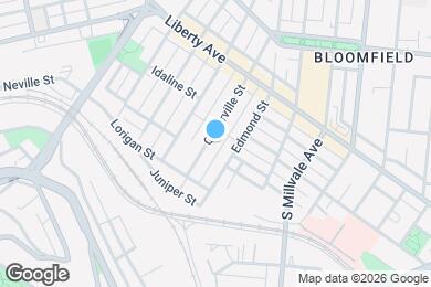 Map image of the property - 427 Cedarville St