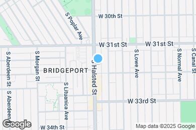 Map image of the property - 3143 S Halsted St