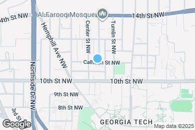 Map image of the property - 454 Calhoun St NW